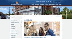 Desktop Screenshot of honors.boisestate.edu