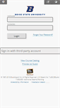 Mobile Screenshot of blackboard.boisestate.edu