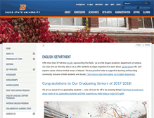 Tablet Screenshot of english.boisestate.edu