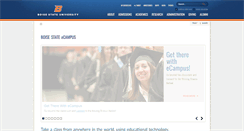 Desktop Screenshot of ecampus.boisestate.edu