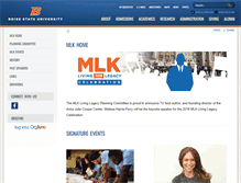 Tablet Screenshot of mlk.boisestate.edu