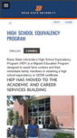 Mobile Screenshot of hep.boisestate.edu