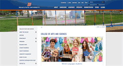 Desktop Screenshot of coas.boisestate.edu