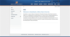 Desktop Screenshot of gamestudio.boisestate.edu