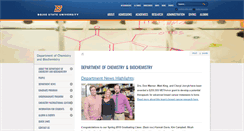 Desktop Screenshot of chemistry.boisestate.edu